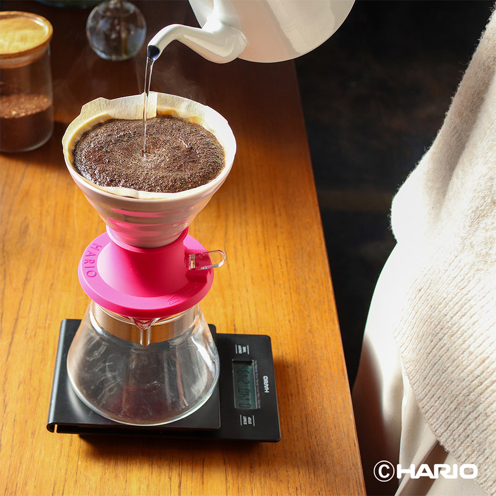 Hario Switch V60 Ceramic Immersion Dripper - Berry Pink Size 02
